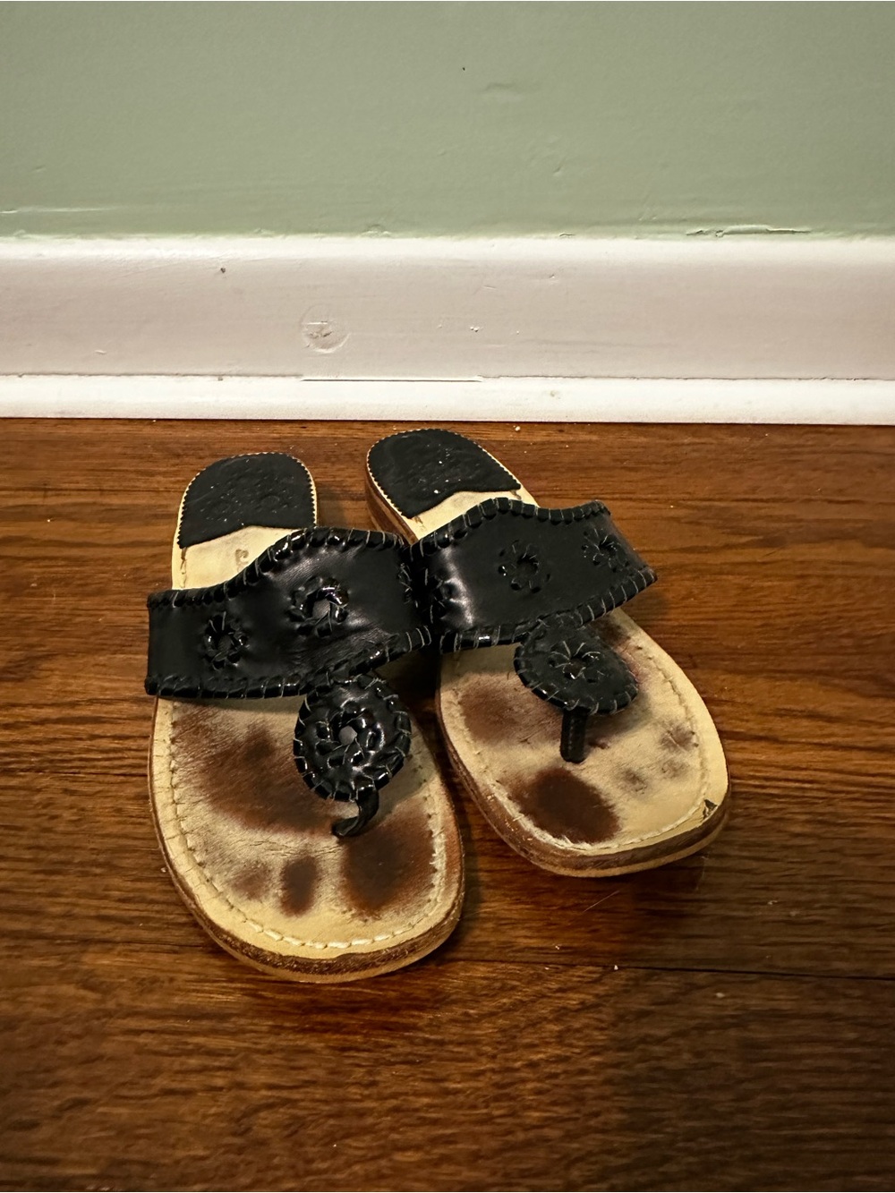 Black Jack Rogers Sandals
